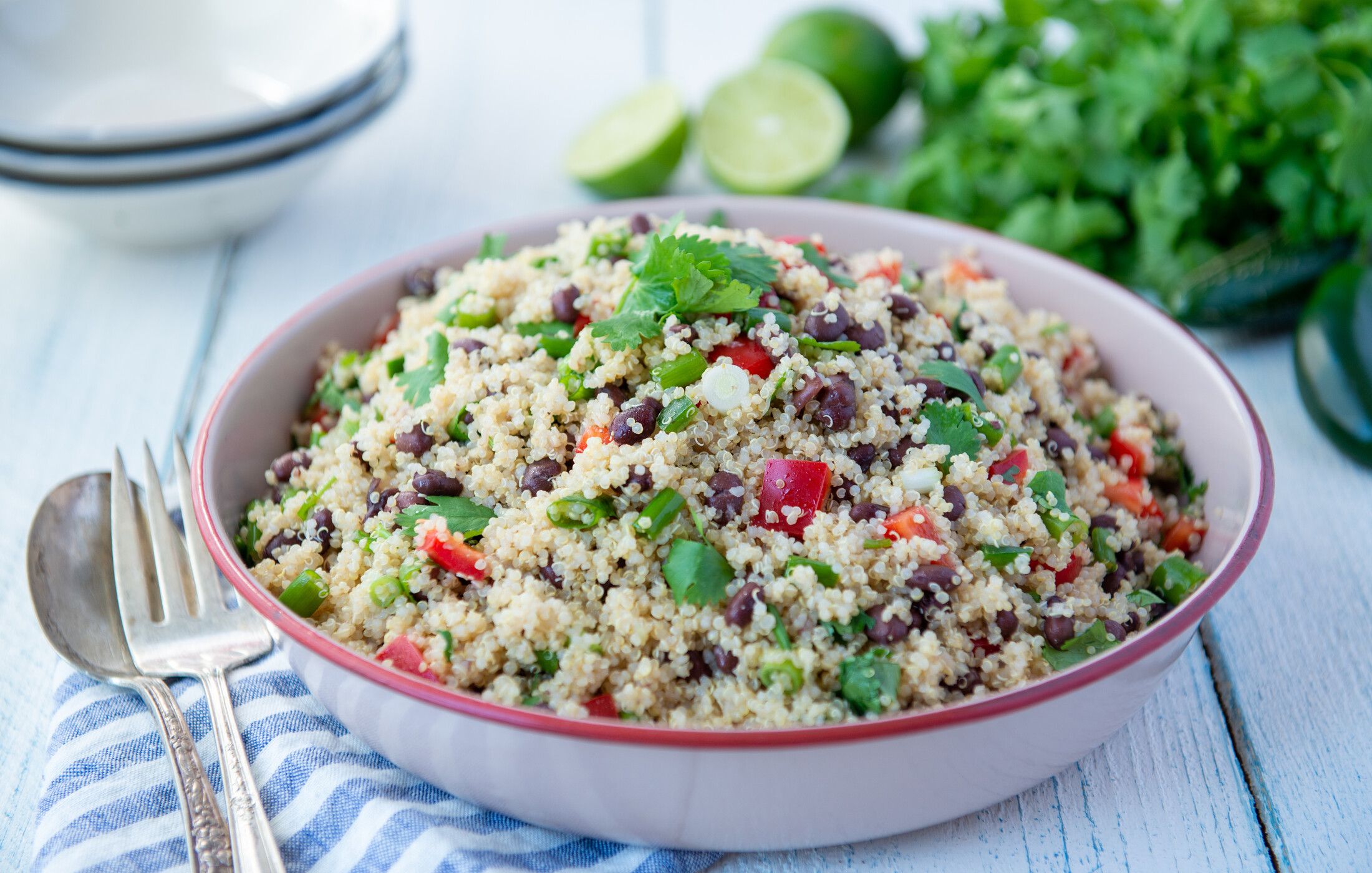 Quinoa and Black Bean Salad Nourishing Meals®